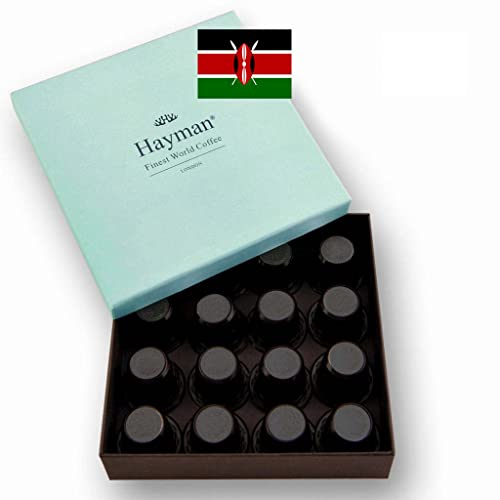 100% Café Kiunyu-Kirinyaga du Kenya - Capsules de café fraîchement torréfié, compatibles avec les machines Nespresso* Original Line - Coffret avec 16 capsules | Café kenyan Cover
