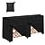 DISPRA Wood Rack Cover - Firewood Rack Cover | Oxford Fabric Log Rack Cover Waterproof Firewood Rack Cover | Adjustable Protection Cover Weather Resistant Windproof Outdoor Supplies for Wood