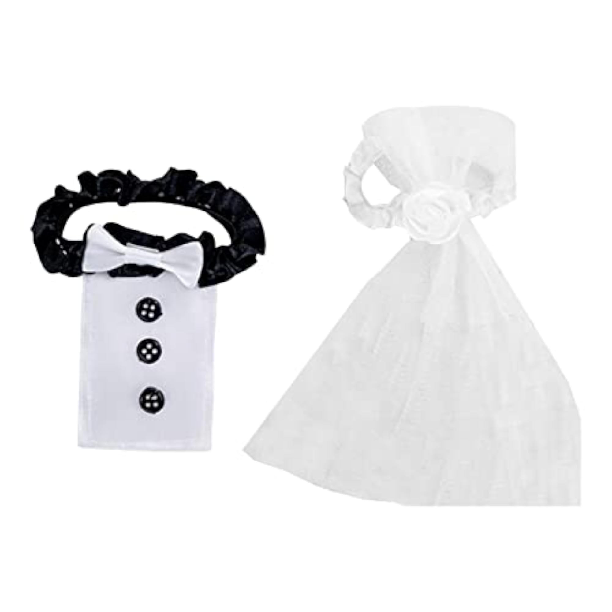 Wedding Flute Decoration Set, Elegant Velvet Wrap