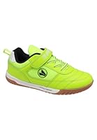 Jako Unisex Kinder J-sh Winger Ev Hallenturnschuh, Neon Yellow Jet Black, 37 EU