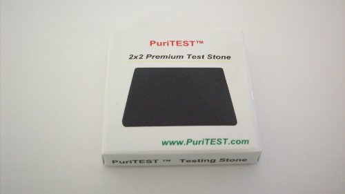 Puritest New Gold, Silver & Platinum Testing Kit 6 Fresh Acid Bottle Solutions + 10Pcs File Set + 10X Eye Loupe + 5Gn Pure Silver Test Bar #TOP4
