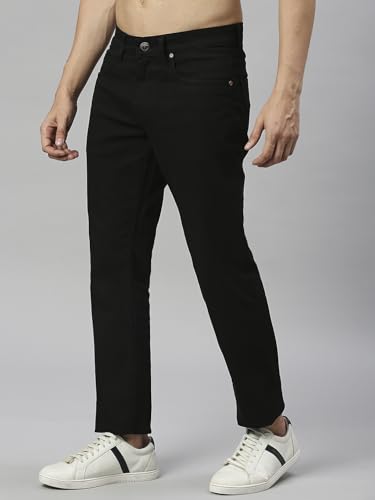 Image of Thomas Scott Men Thomas Scott Mens Solid Slim Fit Jeans