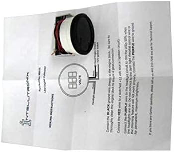 Blue LED Digital Oil Pressure Gauge - M9114B