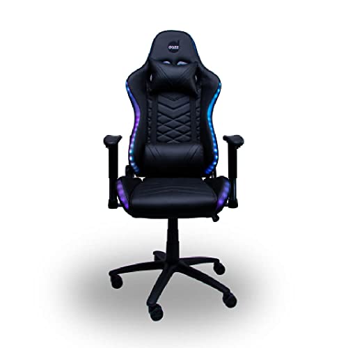 Cadeira Gamer Dazz Galaxy Thunder RGB Com Apoio de Braço - Preto glide