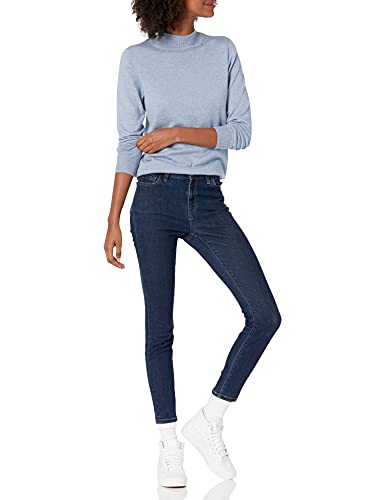 Image of Amazon Essentials Women's Lightweight Mock Neck Pullover Sweater, Regular Fit (Available in Plus Size)