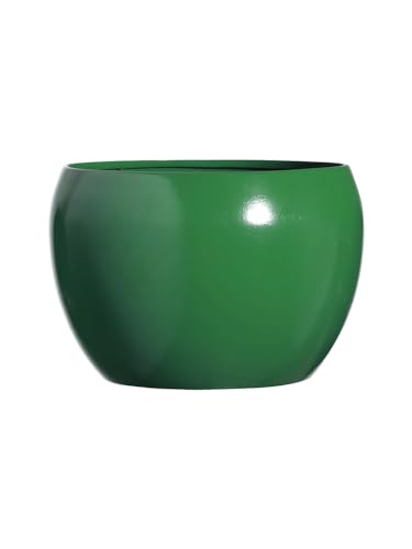 Image of Designer Metal Planter Pots for Living Room Home Decor Indoor Plants Drawing Room Balcony Office Decoration Ideas for Plants Set of 2 (Plants not Included)