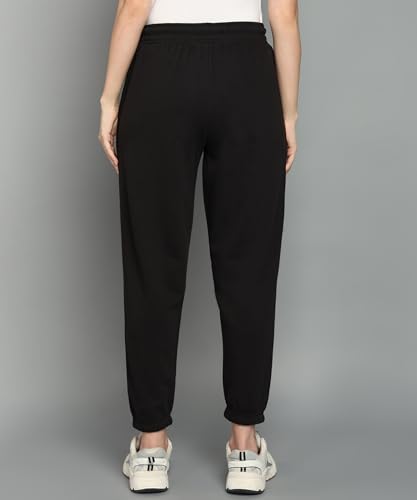 Image of Alan Jones Clothing Women's Regular Fit Mid Rise Fleece Jogger Regular Pants Winterwear