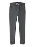 Taille : taille normale Name IT Nkmhonk Bru SWE Pant Noos, Pantalon Garçon, Gris (Dark Grey Melange), 152