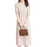 [セカンドルーツ] タック ワンピース ニット フロント タイト 大人 上品 秋冬 秋冬 通勤 通学 学生 大人 かわいい キレイめ シンプル きれいめ キャンプ アウトドア お呼ばれ 女子会 ワンピ 無地 ルームウェア旅行 お出かけ あったかい おしゃれ 軽量 長い袖 ロングワンピース カワイイ かっこいい ファッション カジュアル 生地 トラベル ベージュ 3A-R15-BEXL