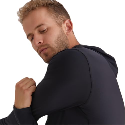 WOLACO Men's Red Hoodie, Medium2