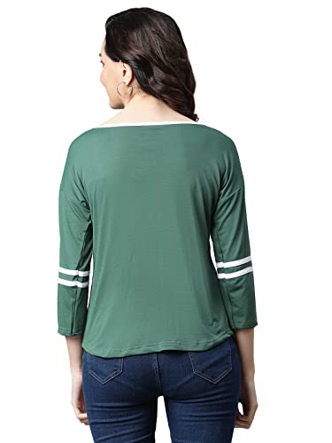 Image of DHRUVI TRENDZ Women's Regular Fit Top