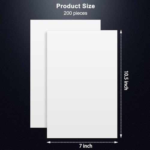 Image of 200ct Current Comic Book Boards, KKU 24 pt Acid Free Comic Book Backing Boards for Comic Book Storage, Thick and Durable Clear Morden Comic Boards White