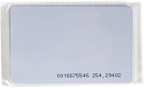 Miniatura 4 de 200pcs Tarjeta de Control de Acceso Proximidad EM4100 ID Smart Keycard para Puerta Sistema de Cerradura Eléctrica
