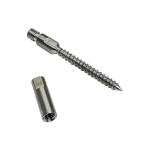 Prolinemax Marine Boat Stainless Steel Swageless Lag Stud for 3/16