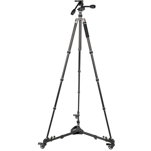 ayex Stativwagen Rollwagen Stativdolly aus Aluminium bis 18kg Tragfähigkeit