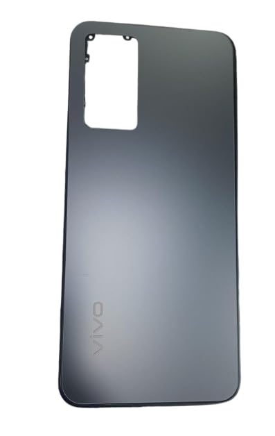 Image of INCREDIBLEINDIA Full Body housing Back Glass Panel (with Ring, Camera Lens, Key,Panel) for Vivo Y75 4G (V2117) (Black)