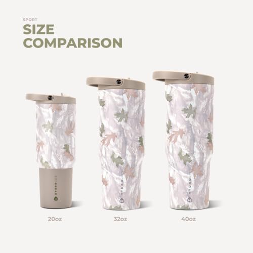 Image of HydroJug Sport 40 oz Insulated Stainless Steel Water Bottle, Camo