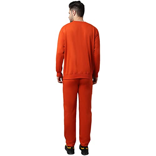 Image of Mack Jonney Fleece Solid Tracksuit Co-ord Set for Men- SW RN LOWER 02-P