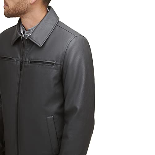Image of DOCKERS Men's James Faux Leather Jacket (Regular, Big & Tall Sizes)