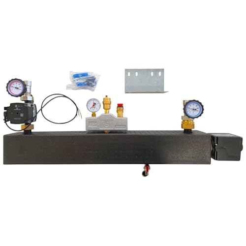 Heizmodul HZMOD-860-9,0 KW mit Pumpe/Heizpatrone Durchlauferhitzer Heizstab PV-Wärme Rücklaufanhebung Zusatzheizung