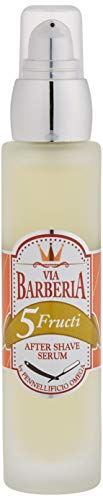 Via Barberia Vb02 - Dopobarba Siero, Trasparente, Citrus, 50 Millilitri