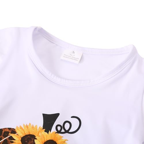 Image of Thanksgiving Toddler Girls T-Shirts Turkey Long Sleeve Shirts Kids T Shirts Cotton Girls Summer Tops 3-8Y
