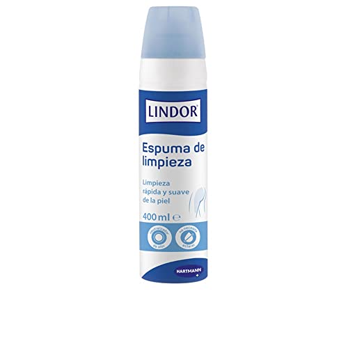 Lindor Skin Espuma de Limpieza, Espuma Limpiadora Compatible con los Mecanismos de Protección Propios de la Piel, Contiene Creatina, pH Neutro, 400 ml