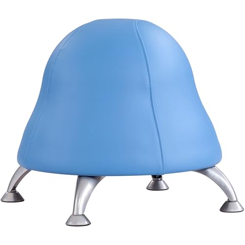 Safco Products 4756BUV Runtz Exercise Ball Chair, Home or Classroom Kid's Stability Ball Chair, 17