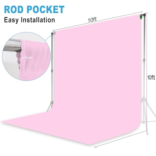 Fondo Fotográfico Rosa 10x10 FT miniatura 2