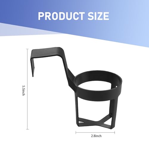 Portavasos para Carro 2 Piezas Negro miniatura 2