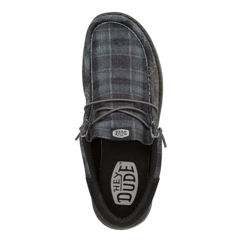 HEYDUDE Men's Wally Funk Plaid Sneaker2