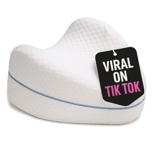 1 Almofada de suporte de espuma de memória legada para pernas e joelhos – alívio da dor calmante para ciática, costas, quadris, joelhos, articulações e gravidez – PLP MANIA