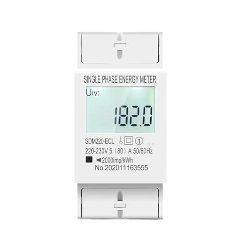 Compteur électrique rail Din pour analyser la consommation de votre studio