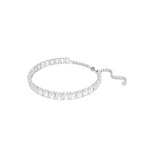 Swarovski Millenia Choker, Octagon Cut, Clear, Rhodium Finished2