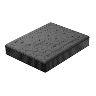 DEWINNER Matelas 140 x 190 x 30 cm, Hauteur 30 cm, Matelas Silencieux d'épaisseur Moyenne, Mousse à Mémoire de Forme Hybride, Ressorts Ensachés Individuels, Absorbant et Respirant