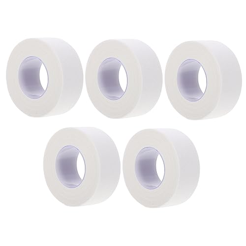 BESTYASH 1set Self Adhesive First Aid Gauze Tape of Breathable Strong Adhesive for Finger Protection Comfortable Tape for Hospital Use 5rolls