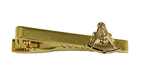 6030822 Past Master Tie Clip Mason Blue Lodge Worshipful Freemason Freemasonry Masonic Tie Bar Tiebar