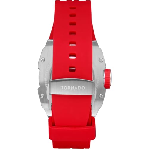 Image of Tornado XENITH Automatic Men's MIYOTA 82S7 Movement Watch, Automatic Display and High Quality Flexible And Durable Silicone Strap - T24302