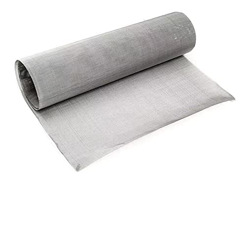 304 Edelstahl-Drahtgeflecht 100 Mesh, 30 x 60cm Filtersieb Blatt Filtrationstuch, Hartes und hitzebeständiges Siebnetz Schädlingsschutzgitter Nagerbekämpfung