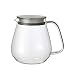 GXLXY Pyrex dzbanek do herbaty, herbata owocowa z czarną herbatą dzbanek do herbaty z sitkiem ze stali nierdzewnej, 720 ml