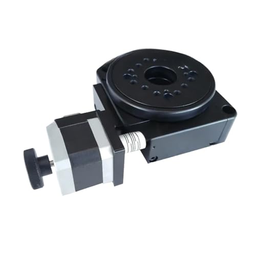 Electric Rotating Machine PX110-100 Optical Rotating Platform Motorized Rotation Stage 100MM Bearing Scale for PX110-100(Ratio 180 of 1)