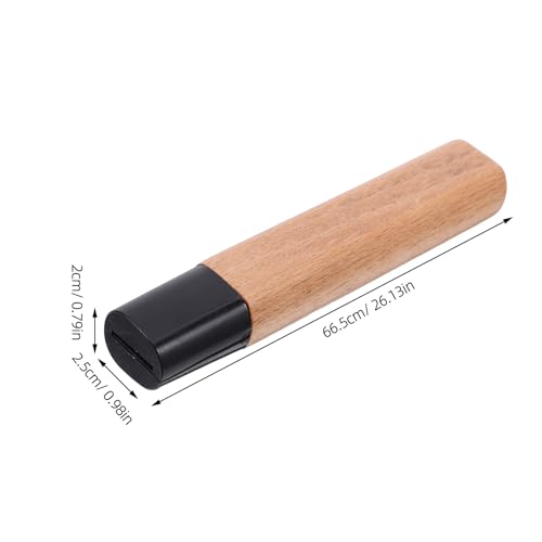 DOITOOL 2pcs Knife Handle Scales: Wooden Kitchen Knife Handle Replacements - Non-Slip Chopping Cutter Grip Parts - Ergonomic Repair Grips for Knives - Image 5