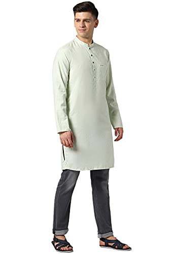 Image of Peter England Men's Slim Fit Tunic Shirt