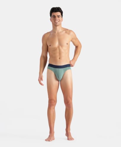 Image of Jockey US59 Men Super Combed Cotton Elastane Stretch Solid Brief