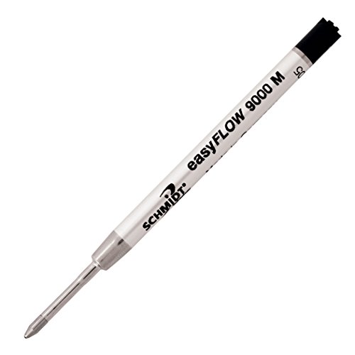 Image of Schmidt Easy Flow 9000 Hybrid Ballpoint Medium Black, 6 Pack Blister (SC58203)