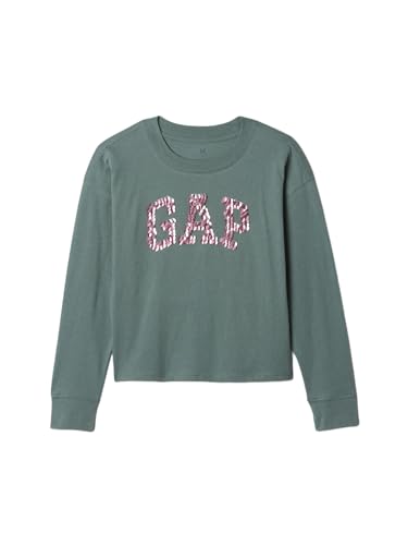 Image of Gap Girls' Long Sleeve Logo Graphic