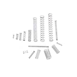 10 Stück 0,6 mm 304 Edelstahl Spiralrücklauf Micro Kleine Druckfeder Außendurchmesser 4/5/6/7/8/9/10/11 mm Länge 5 mm - 25 mm(10mm,5mm)