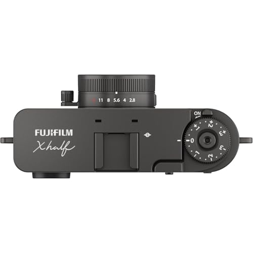 Image of Fujifilm X Half Digital Camera (Charcoal Silver) Bundle with Advanced Accessories | Fuji X Half Camera
