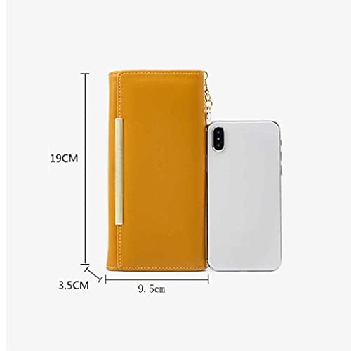 Small Wallets for Men,Leather Women Many Departments Women Wallets Card Holder Purse Female Purses(B)2