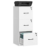 Sobre et élégant : Avec son design simple et moderne, ce meuble de bureau apporte une touche d’élégance contemporaine à votre intérieur et s’intègre facilement aussi bien dans un bureau professionnel que dans un espace de travail à domicile